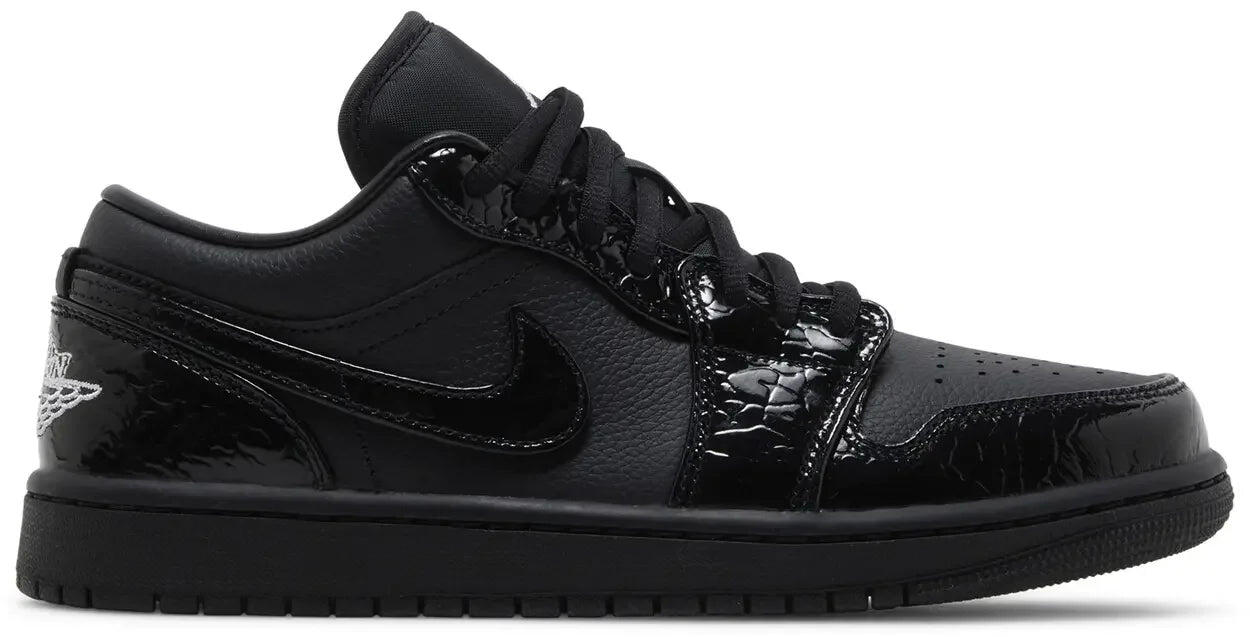 Jordan 1 Low SE Patent Elephant Black 1/5