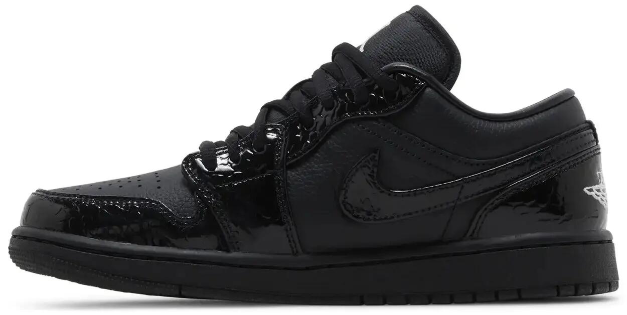Jordan 1 Low SE Patent Elephant Black 2/5