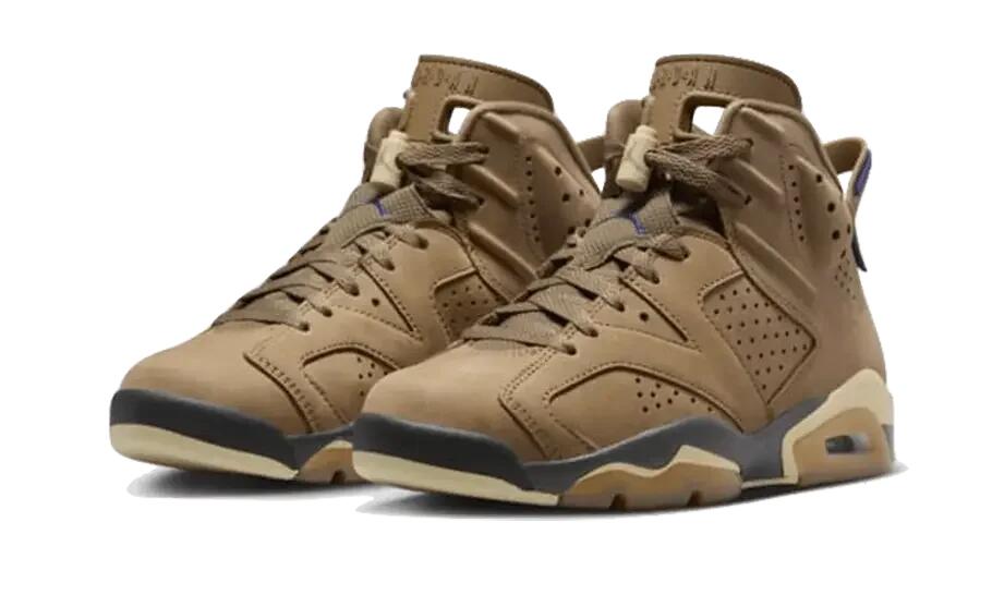 Air Jordan 6 Retro Gore-Tex Brown Kelp - Taille : 35.5 EU 2/4