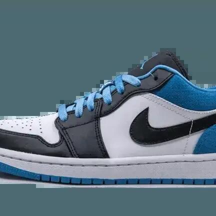 Shoes - Low-top - Air Jordan 1 Low SE - Black/Laser Blue/White