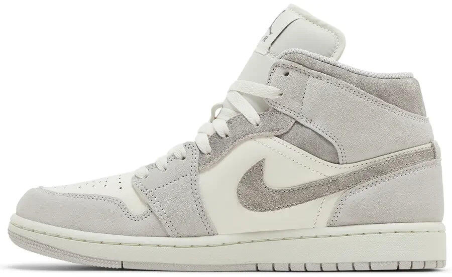 Air Jordan 1 Mid SE Neutral Grey Sail 2/5