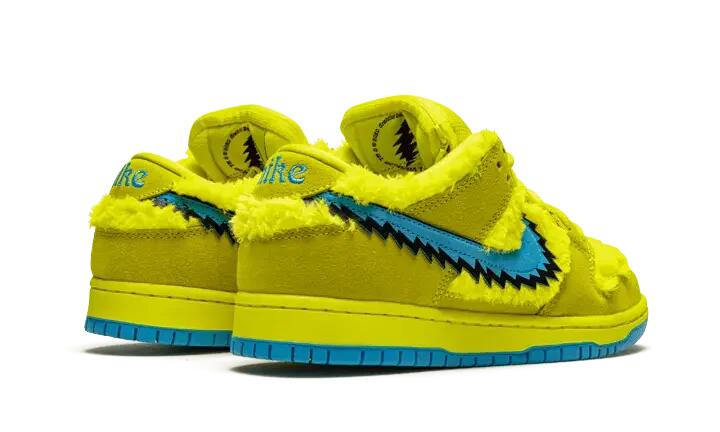 SB Dunk Low Grateful Dead Bears Yellow - Taille : 44 EU 3/4