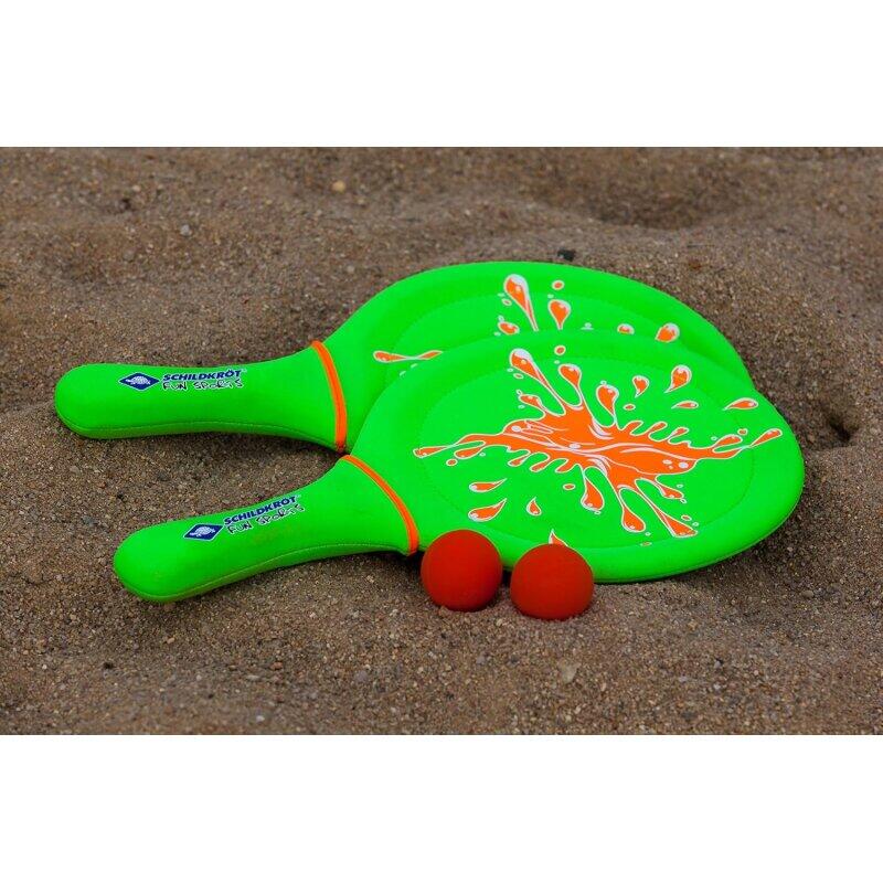 Schildkröt Neopren Beachball Set Grün 3/3