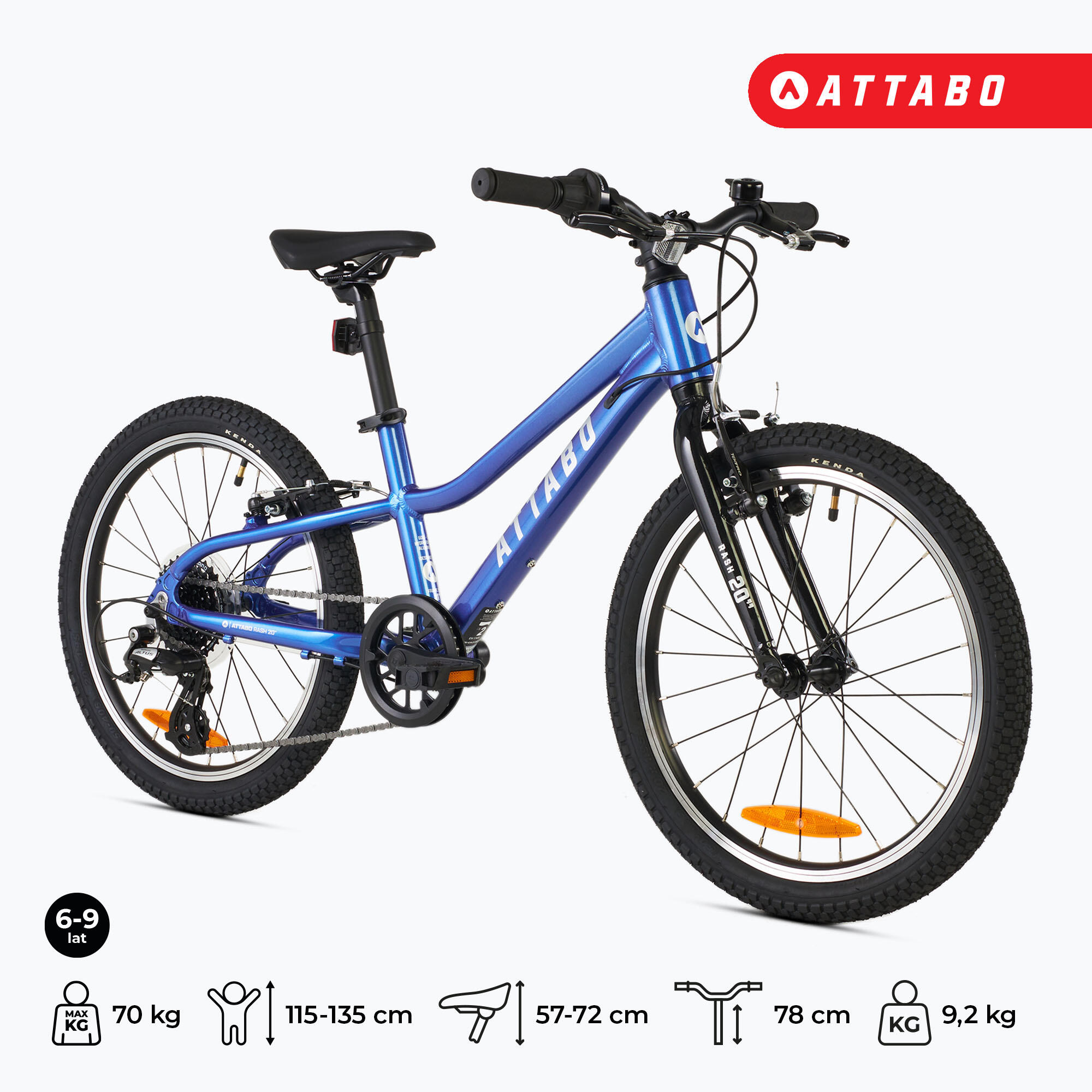 Bicicletta per bambini ATTABO RASH 20" 2/7