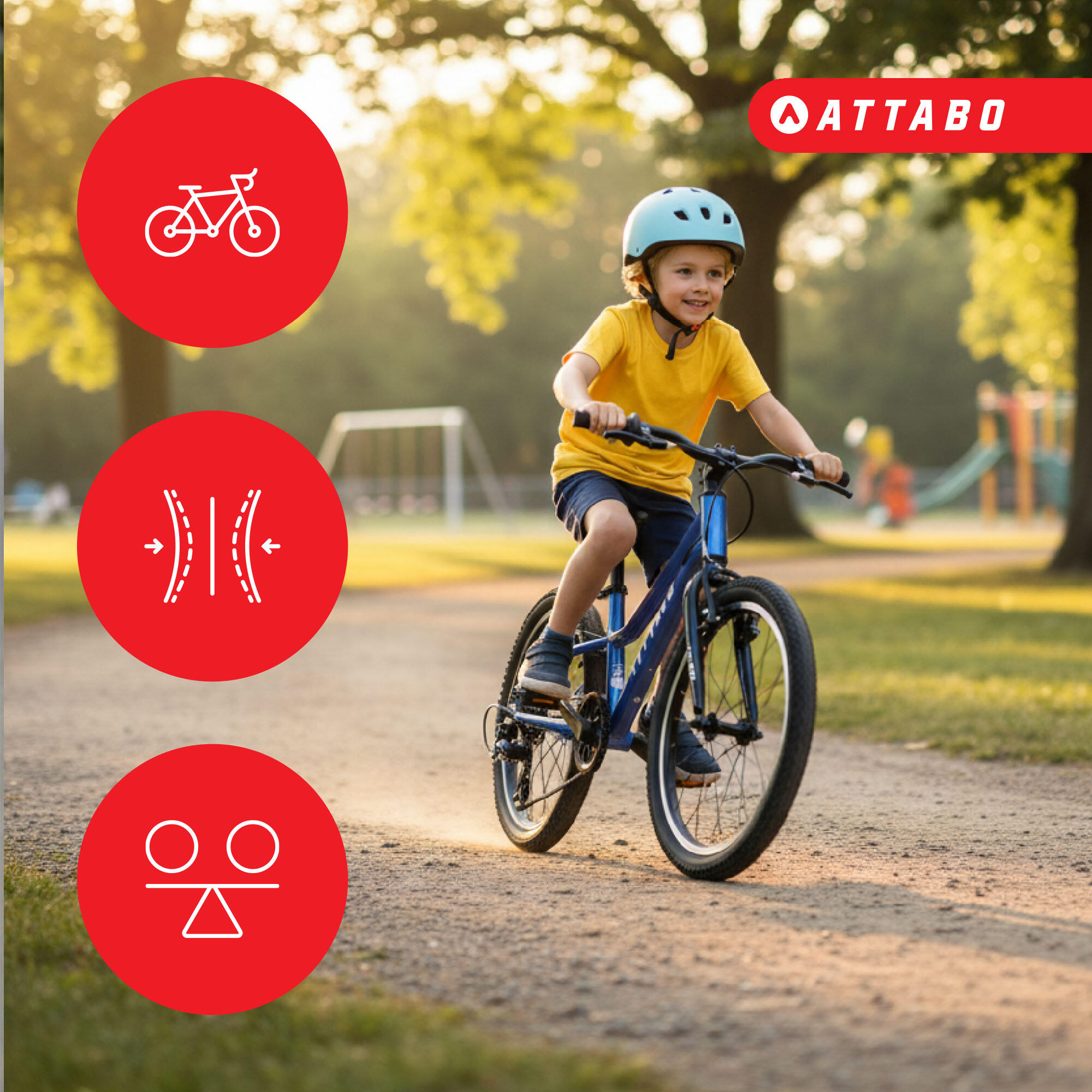 Bicicletta per bambini ATTABO RASH 20" 7/7