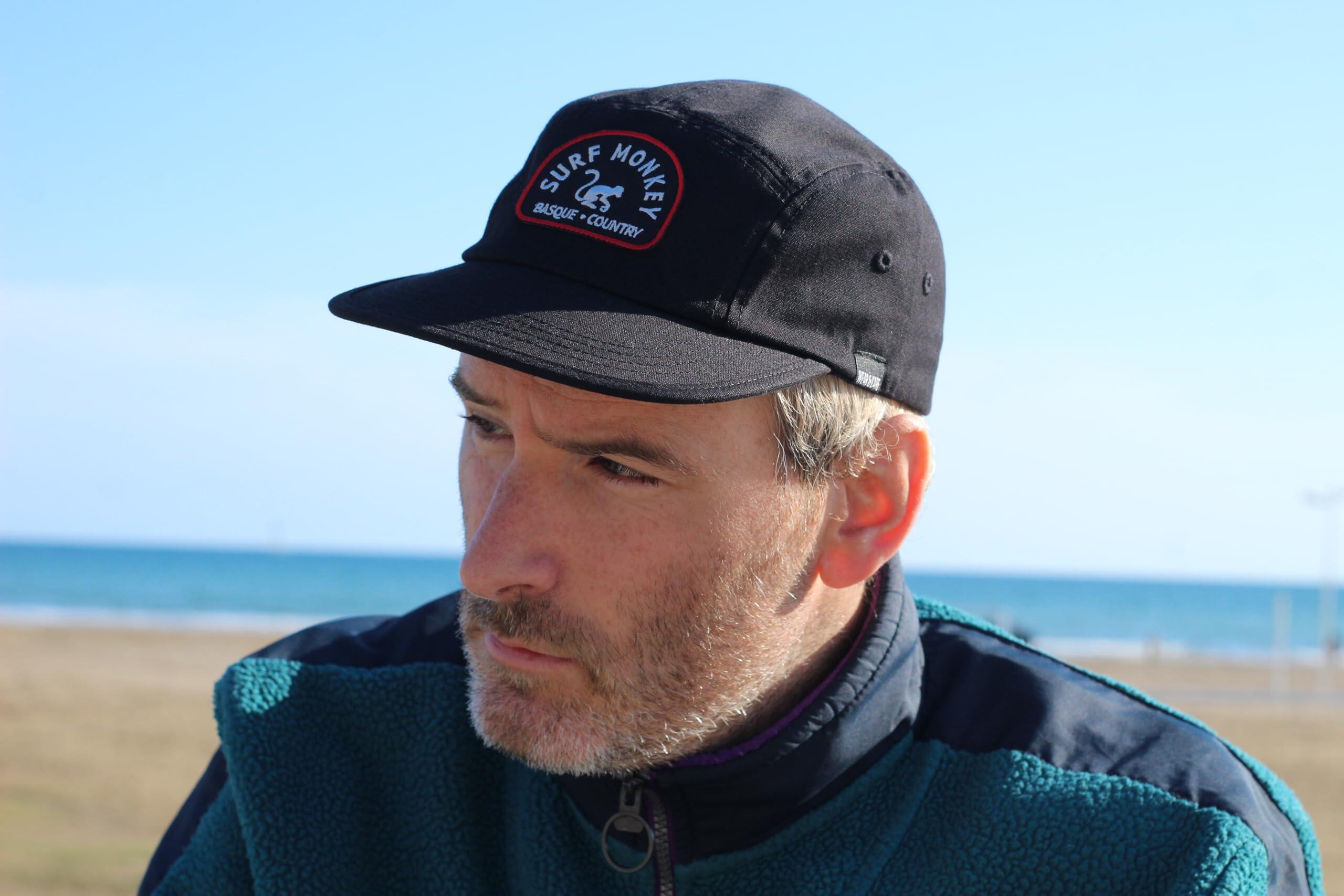 Casquette 5P - Casquette de jockey - Homme/Femme - Taille unique (Noir) 5/5