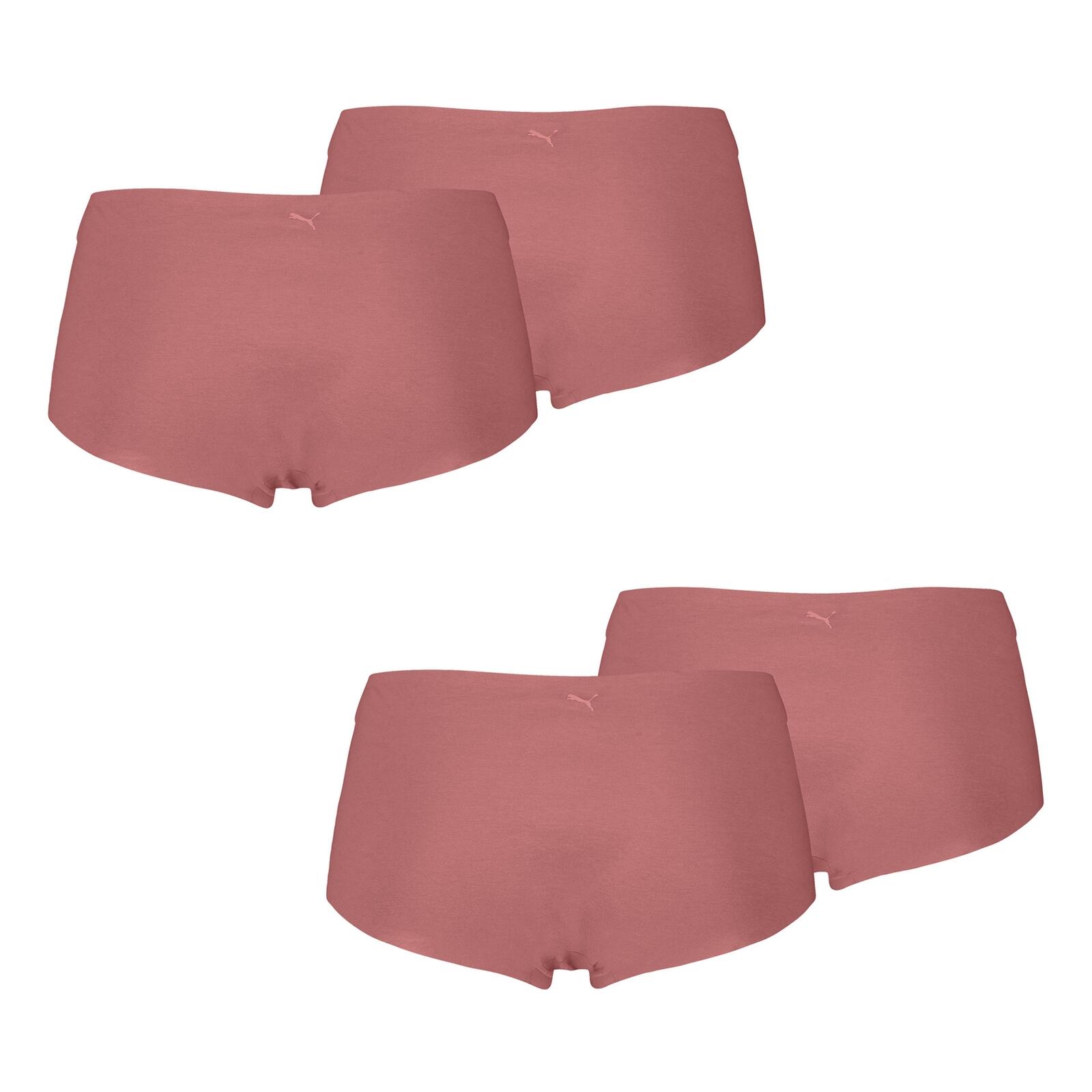 4er Pack Slips weich elastisch Damen - Invisible Ultra Soft Cotton Mini Shorts 3/3