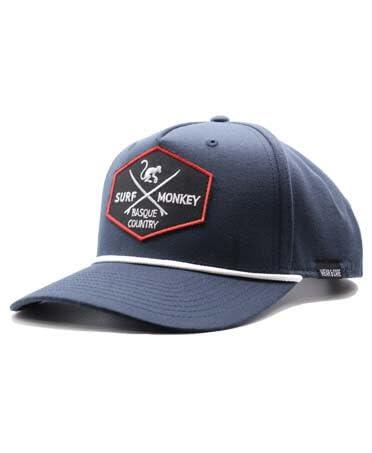 Casquette de baseball cordon - Recyclée - Taille unique - Homme/Femme (Bleu)