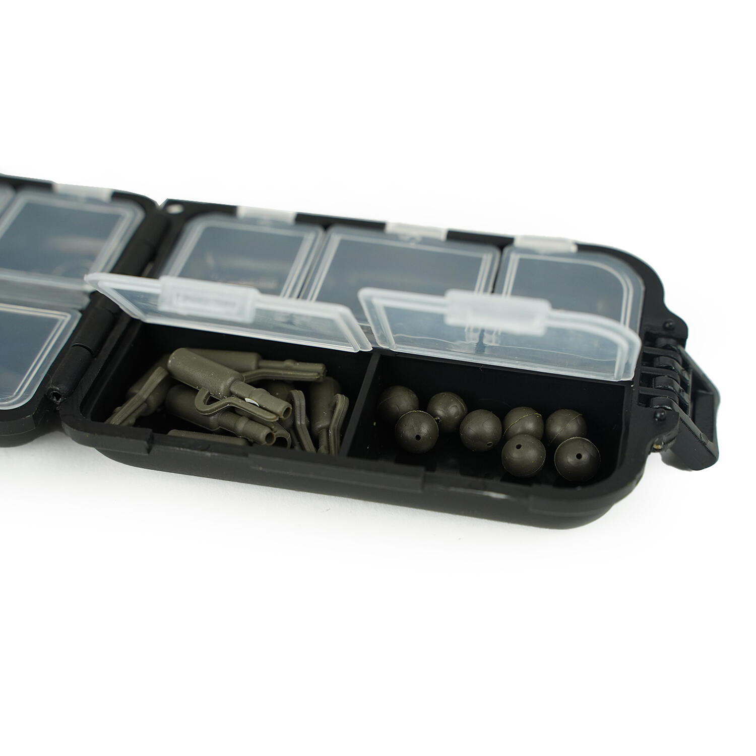 Set carpa completo 74 pzs con Caña para rigs y plomos 5/7