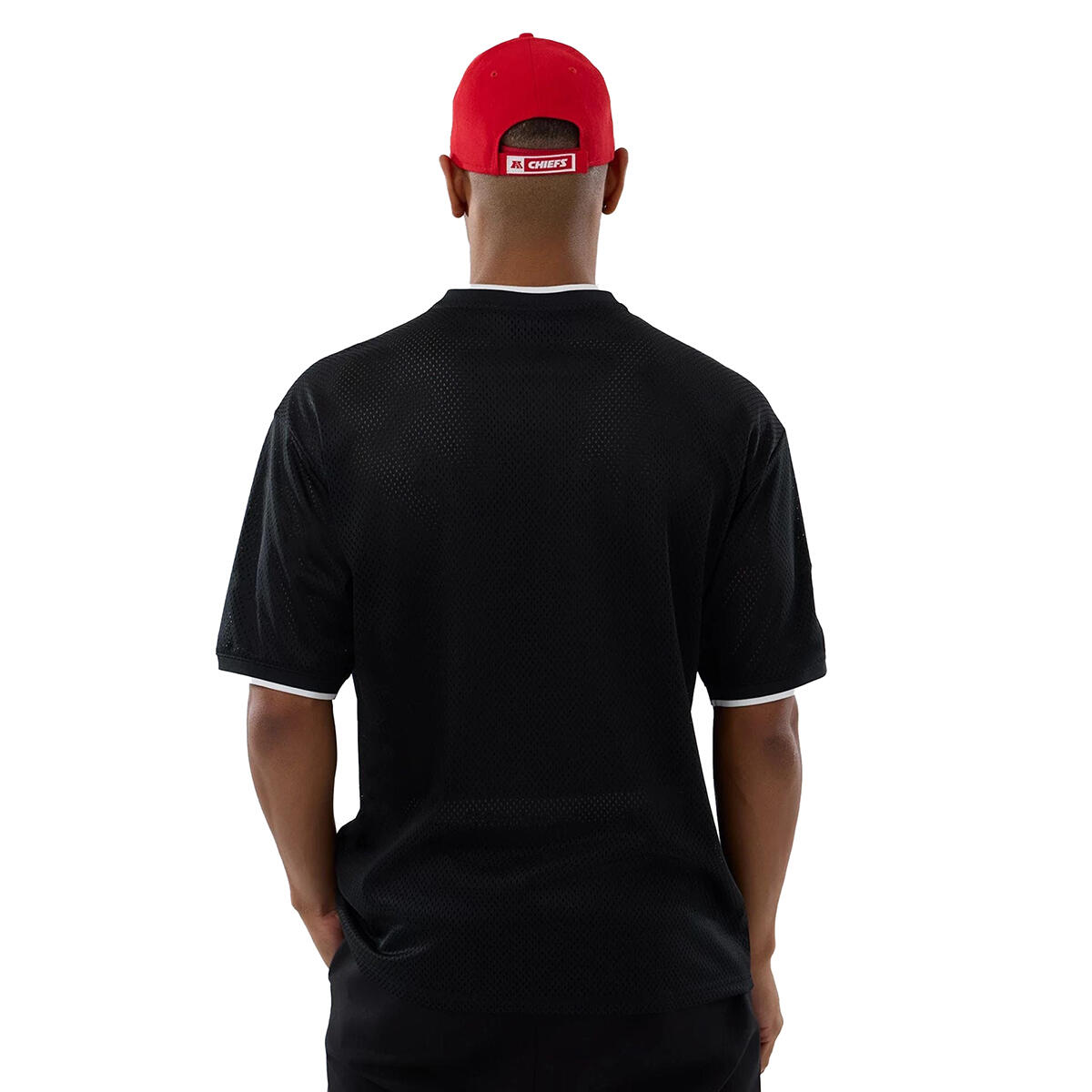 New Era Herren T-Shirt Mesh Oversized NFL Kansas City Chiefs 2/7