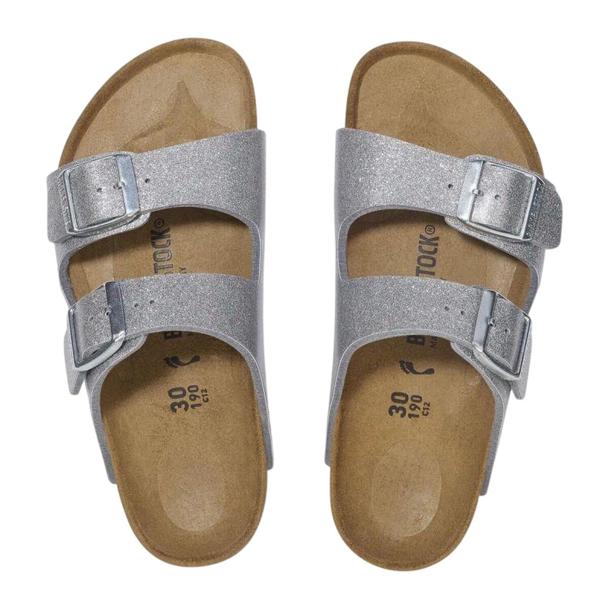 SandaliBambini Birkenstock Arizona Argento 2/4
