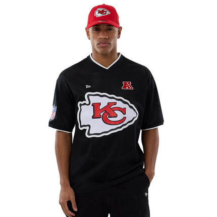New Era Herren T-Shirt Mesh Oversized NFL Kansas City Chiefs