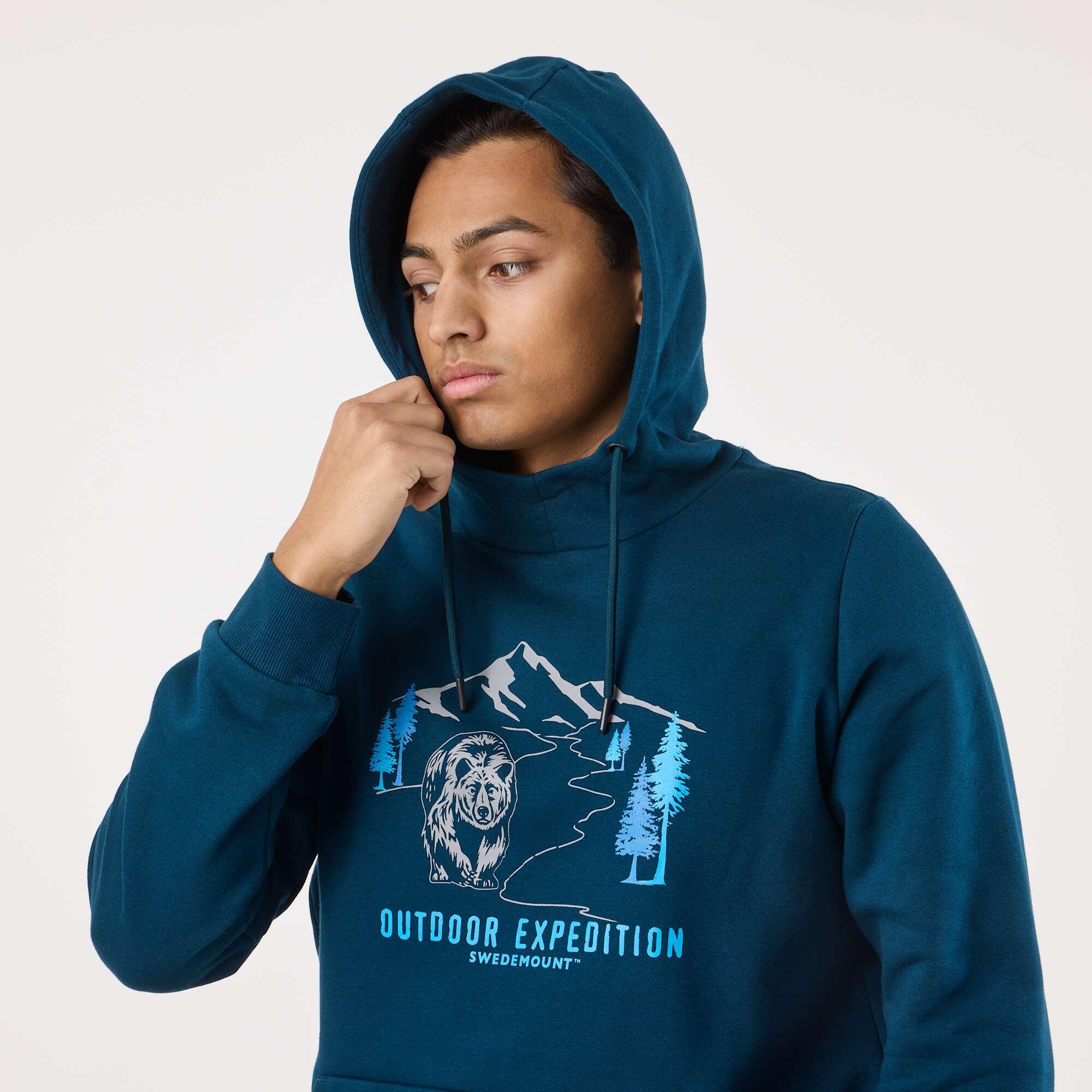 Sweat à capuche randonnée homme Forest Hood 5/7