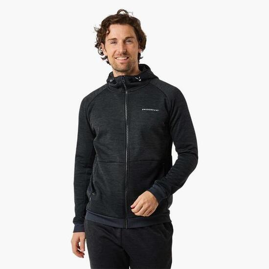 Sweat d'entraînement homme Training quick dry Training Logo Zip Hood II