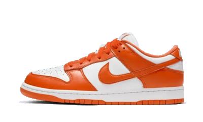 Schoenen - basketbal - unisex - dunk low sp orange blaze (syracuse) - wit/oranje