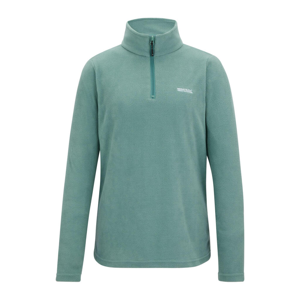 Great Outdoors Womens/Ladies Sweetheart 1/4 Zip Fleece Top (Ivy Moss)
