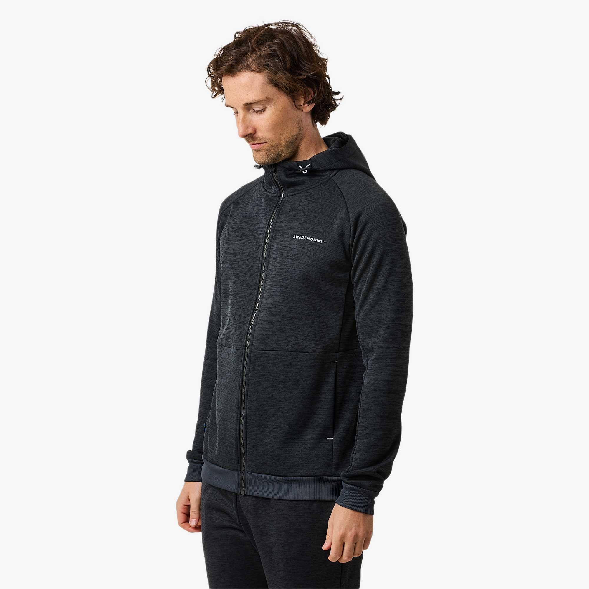 Felpa da allenamento da training da uomo Training Logo Zip Hood II 4/7