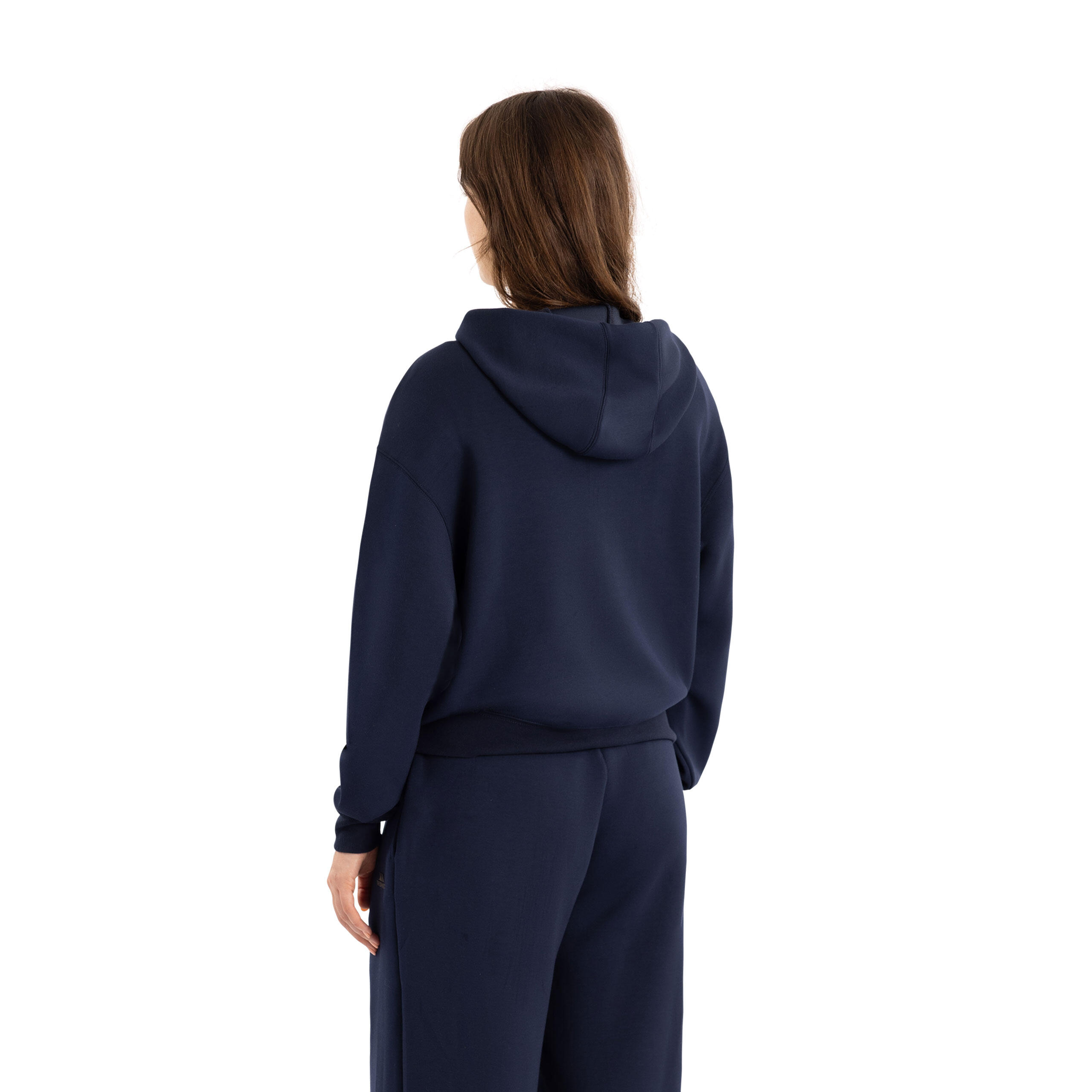 Womens Full Zip With Kangaroo Pockets Active Hoodie  - Sileas 5/5
