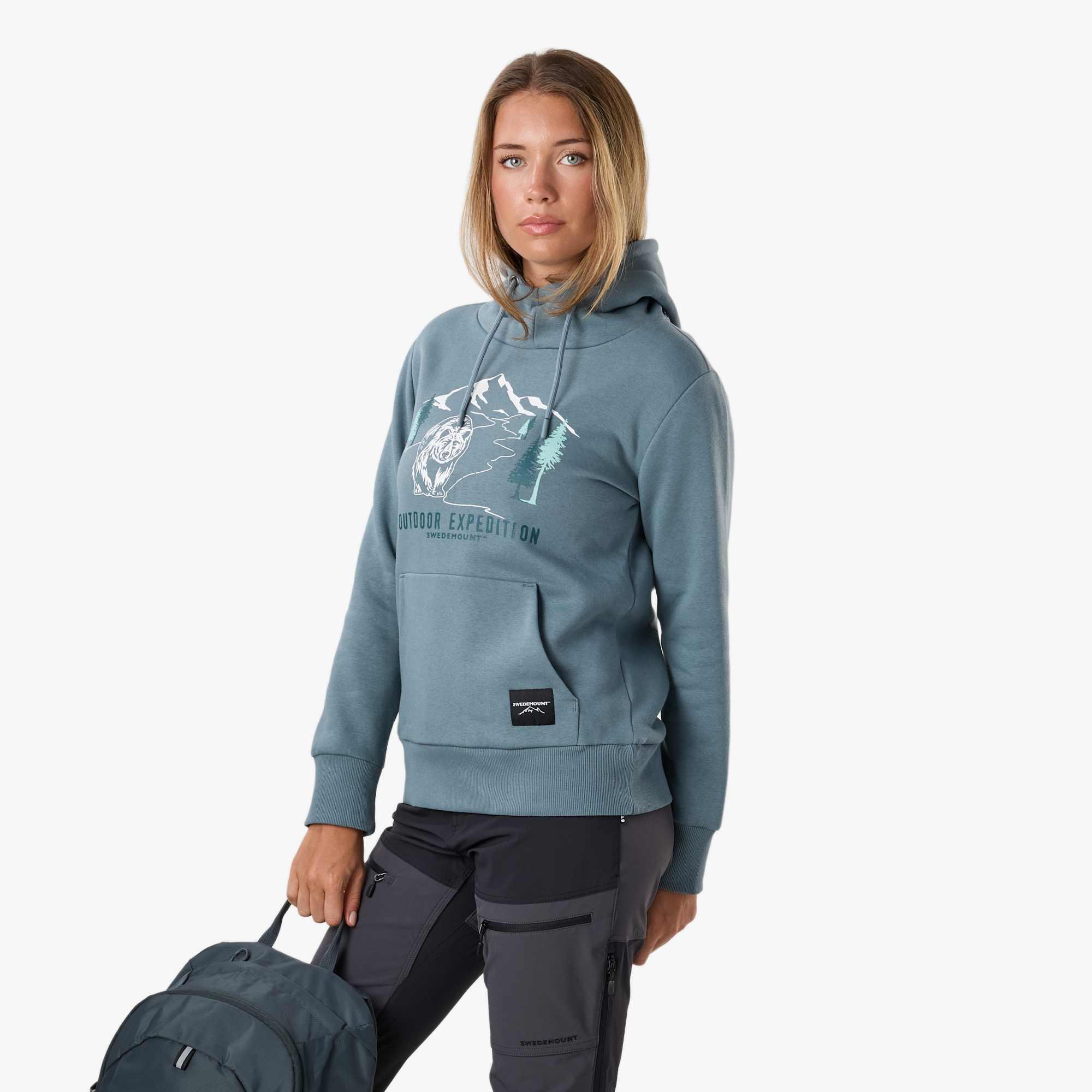 Damen Outdoor Kapuzenpullover Forest Hood W 4/8