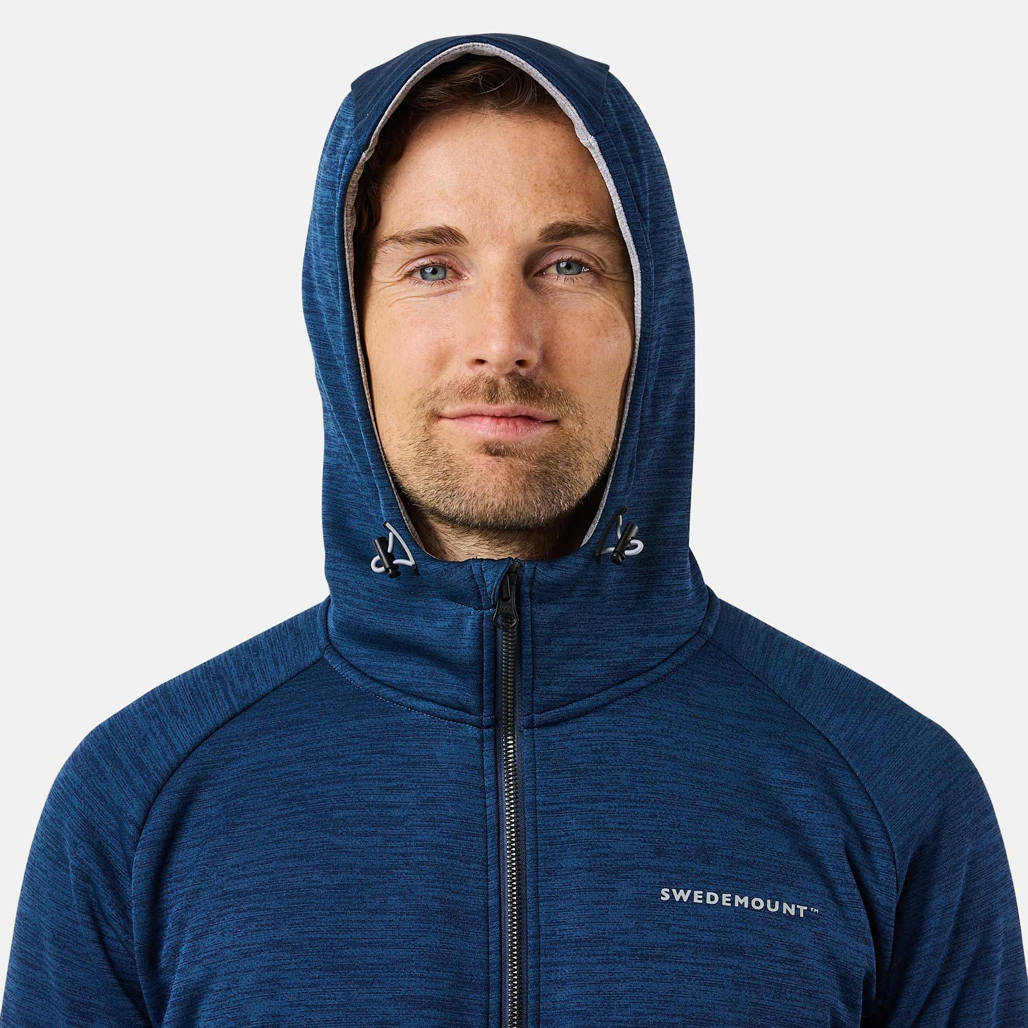 Herren Trainingssweater Quick Dry Training Logo Zip Hood II 7/7