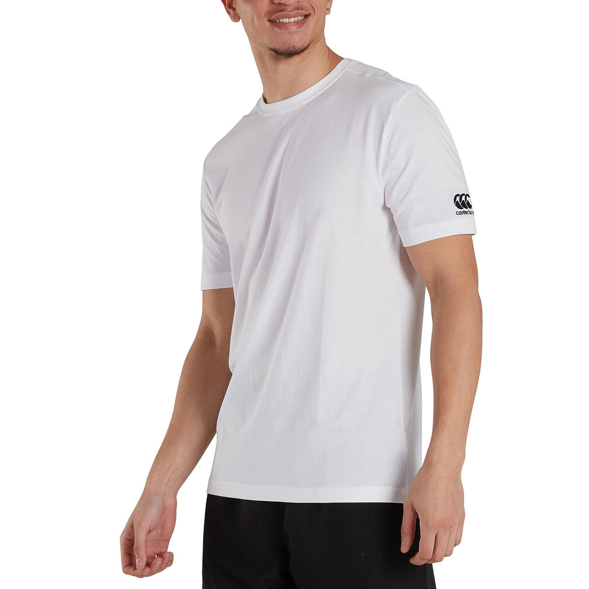 "Club" TShirt für Damen Unisex Herren Weiß 3/3