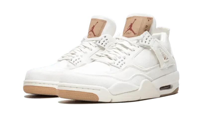 Air Jordan 4 Retro Levi's White (Levis Tag) 2/4