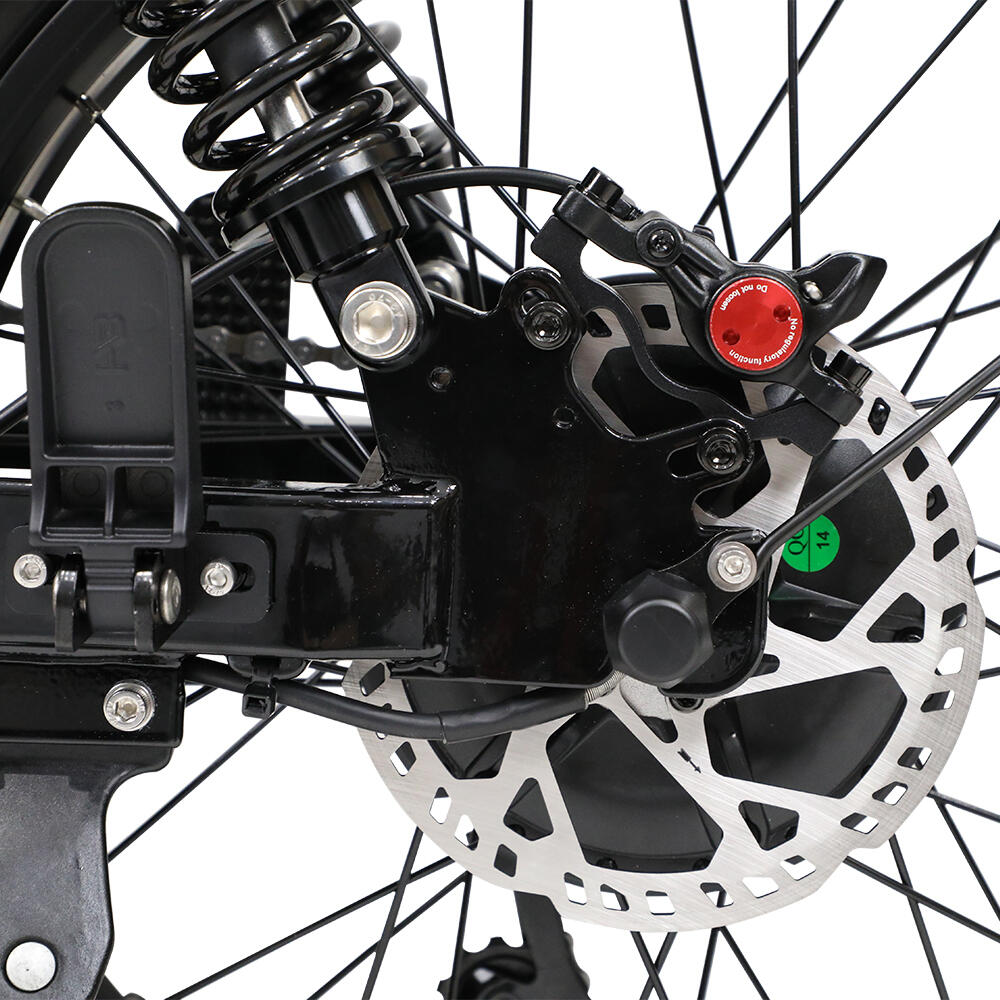W66 Bicicleta elétrica Fat Tire 20” motor 250W bateria 48V 13,5Ah Shimano 7v 5/7