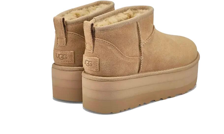 UGG Classic Ultra Mini Platform Boot Mustard Seed 3/4