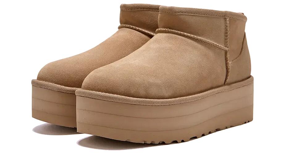 UGG Classic Ultra Mini Platform Boot Mustard Seed 2/4