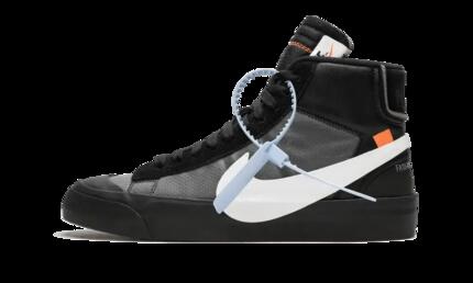 Zapatillas Lifestyle - Blazer Mid Grim Reaper - Negro/Blanco