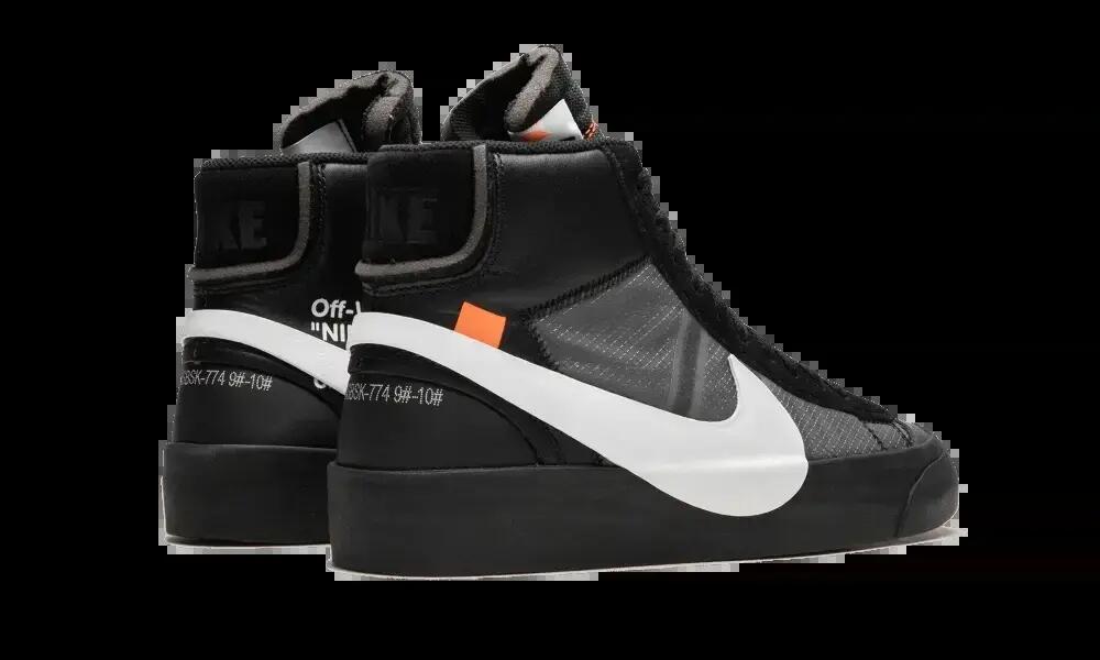 Nike Blazer Mid Off-White Grim Reaper 3/4