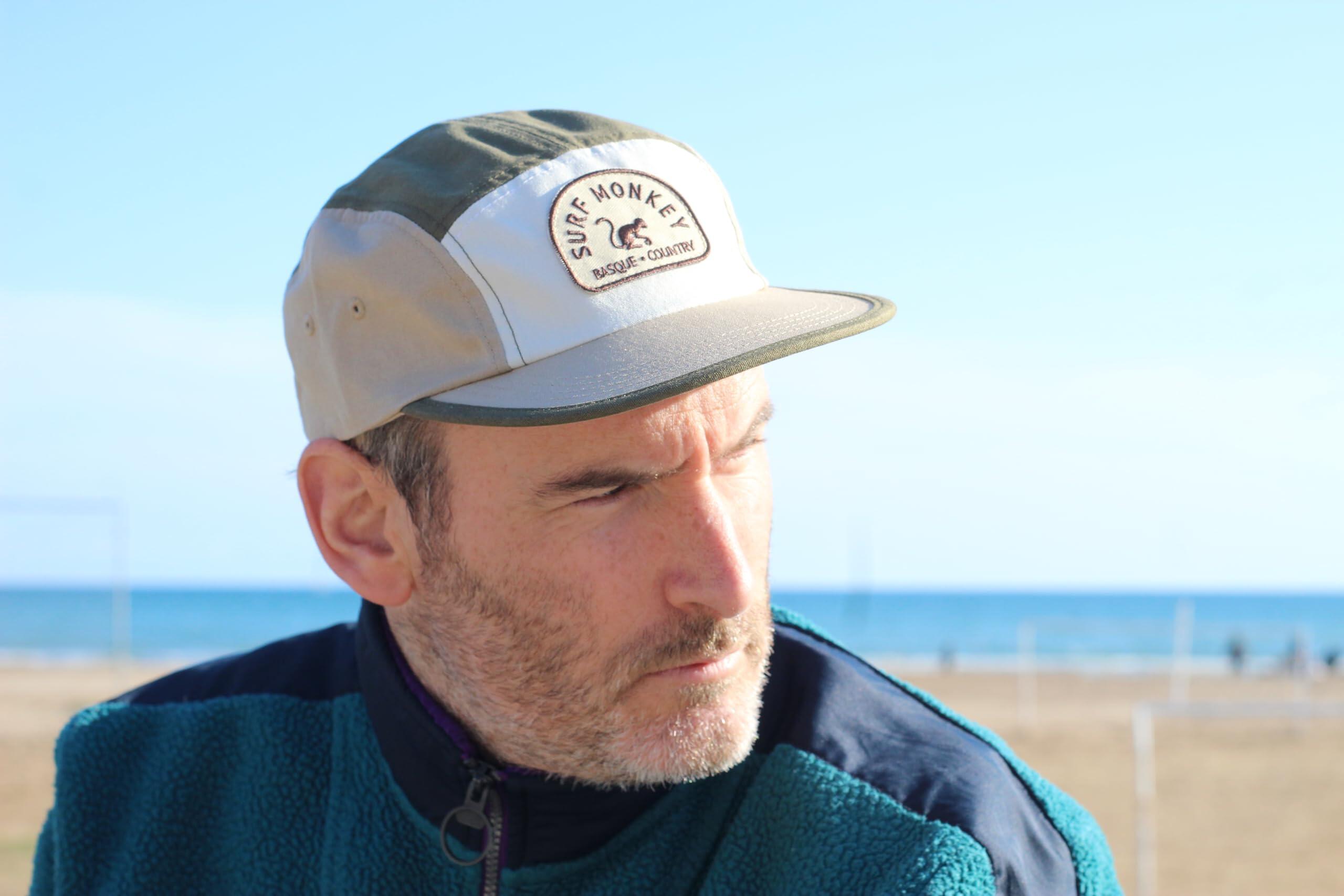 Gorra Strapback 5P - Jockey Cap - Hombre/Mujer -Orgánico - Talla única (Beige) 5/5