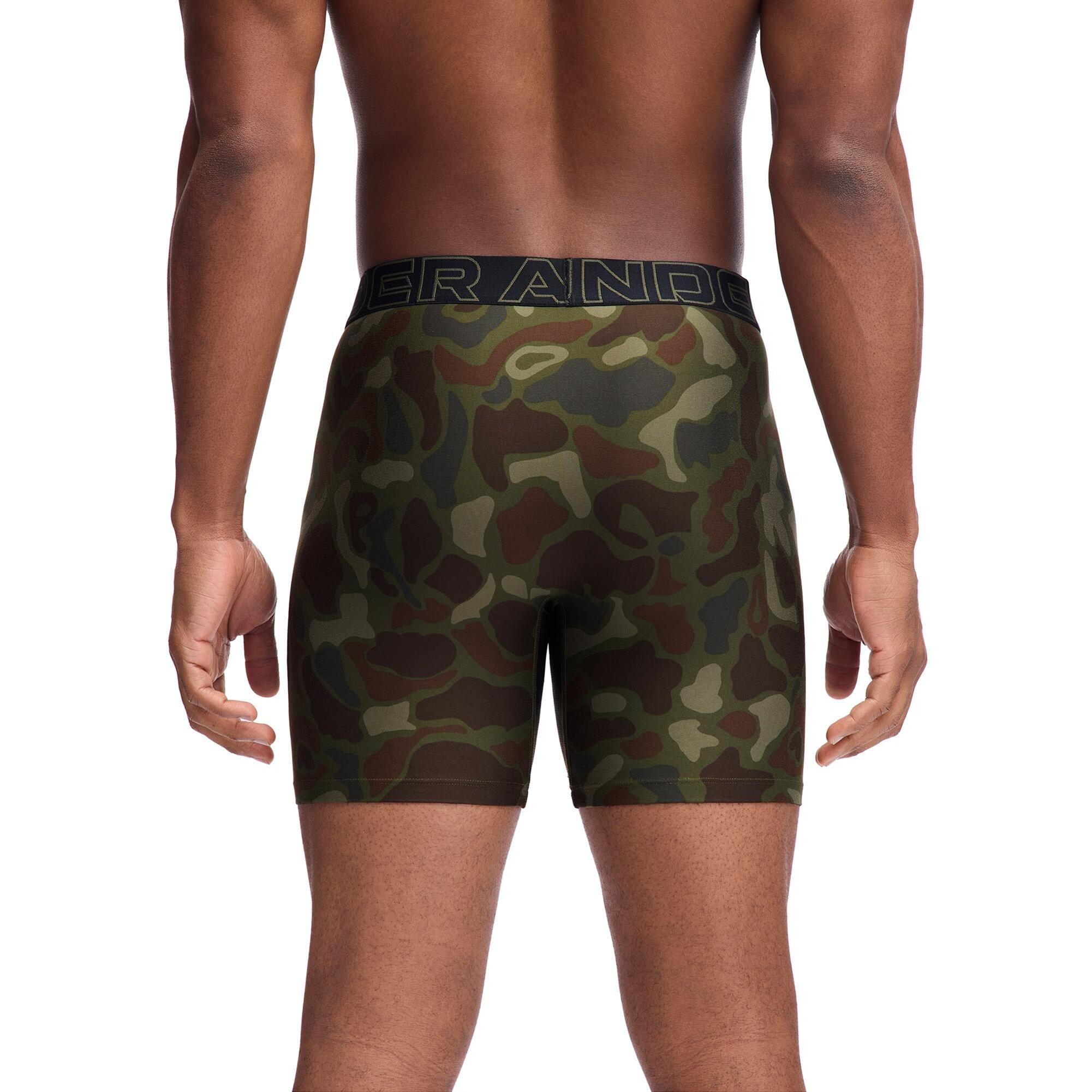 Boxershort Herren 3er Pack Figurbetont-UA PERFORMANCE TECH - PRINT 6 IN 3PK 5/5