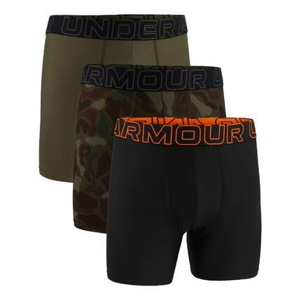Boxershort Herren 3er Pack Figurbetont-UA PERFORMANCE TECH - PRINT 6 IN 3PK