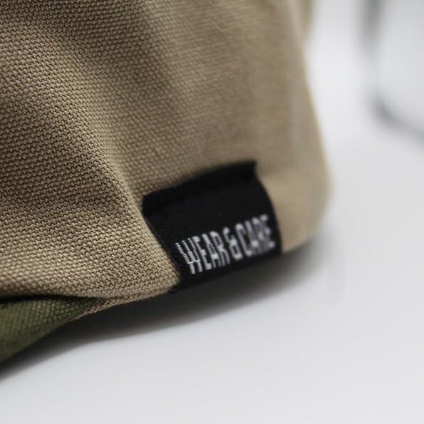 Gorra Strapback 5P - Jockey Cap - Hombre/Mujer -Orgánico - Talla única (Beige) 4/5