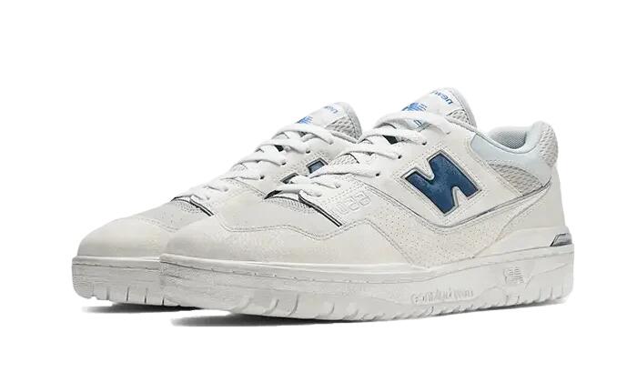 New Balance 550 Distressed Nimbus Cloud Navy 2/3