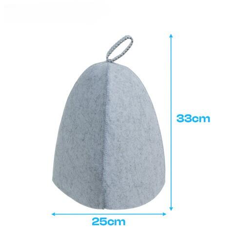 Casca sauna, protejeaza parul si scalpul, universala, 33 x 25 cm, pasla