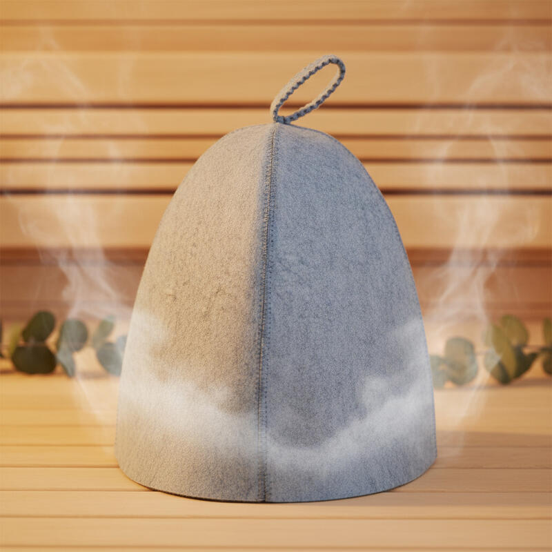 Casca sauna, protejeaza parul si scalpul, universala, 33 x 25 cm, pasla
