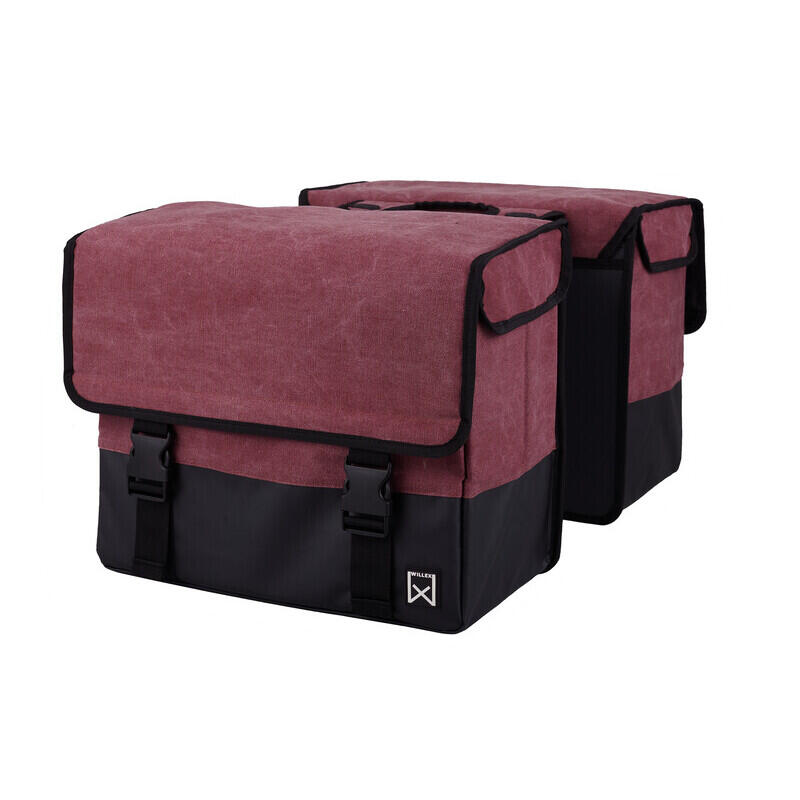 Alforja doble para portabultos en tela impermeable Willex 48 L 3/3