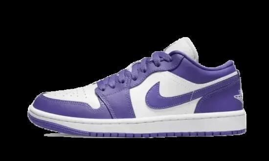 Scarpe - unisex - air jordan 1 low - psychic purple/white