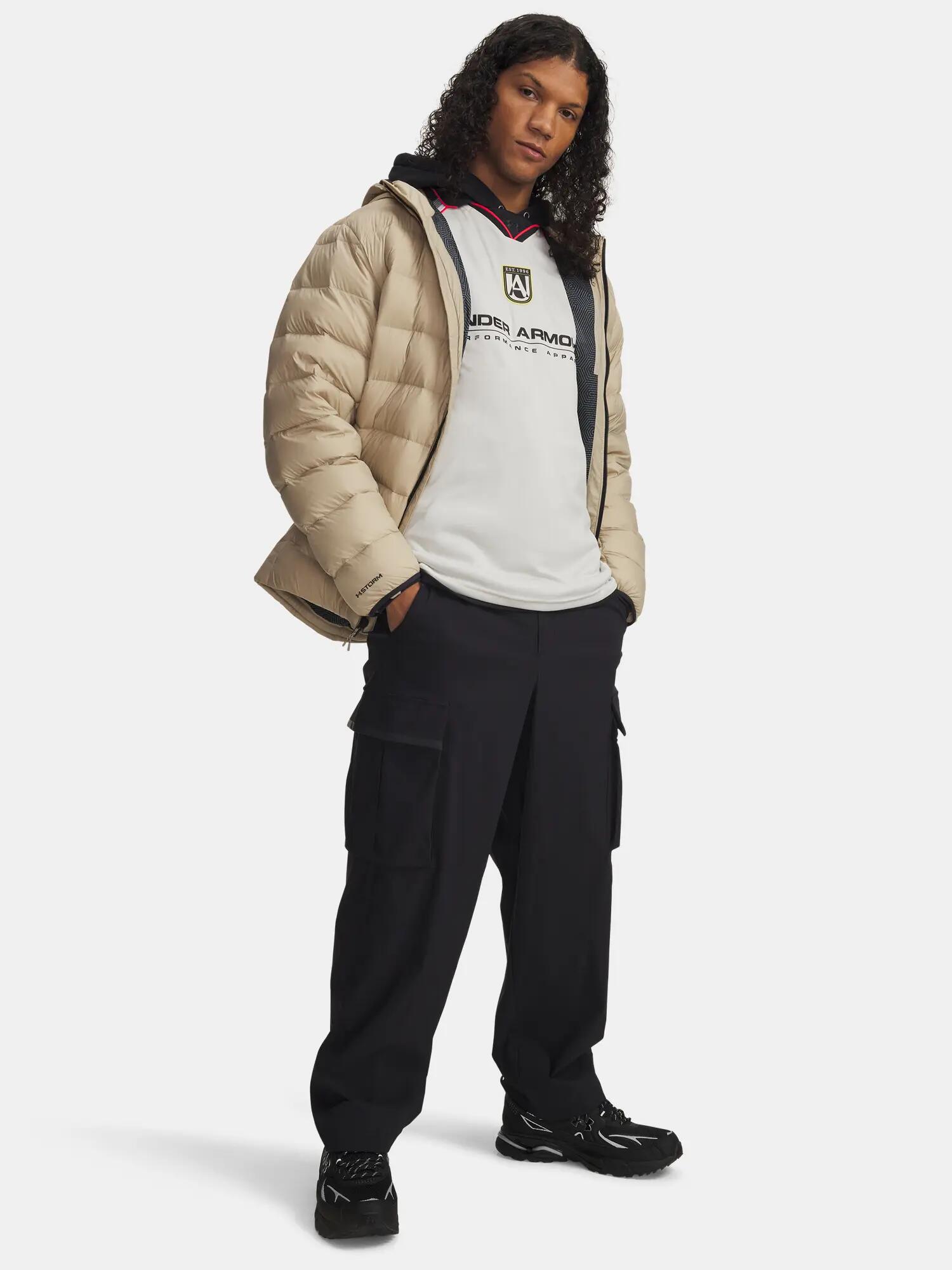 Férfi sportnadrág Under Armour UA UNSTPBLE TXTR WOVEN CARGO-BLK 4/4