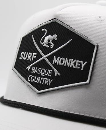 Gorra Beisbol con Cuerda - Reciclada -Talla única - Hombre/Mujer (Blanco) 2/3