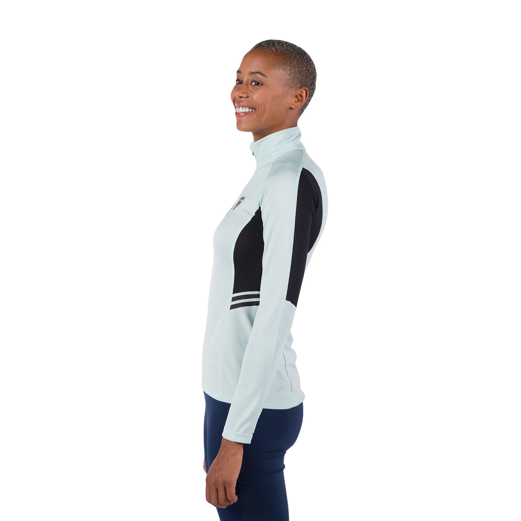 Sous-pull 1/2 zip femme Rossignol Poursuite 2/7