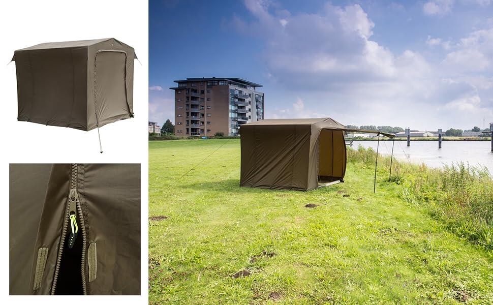 Tienda carpa Camp House 250x210x220 cm verde 5/7