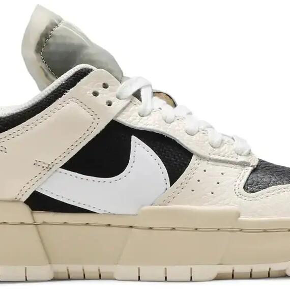 Unisex Basketball Shoes - Dunk Low Disrupt - Black/Pale Ivory