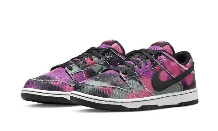 Nike Dunk Low Graffiti Pink 2/3