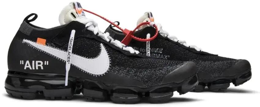 Laufschuhe - Gedämpft - Vapormax Off-White - Schwarz/Weiß 5/5