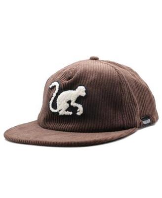 Cappellino da baseball a visiera piatta - Uomo/Donna - Taglia unica (Marrone)