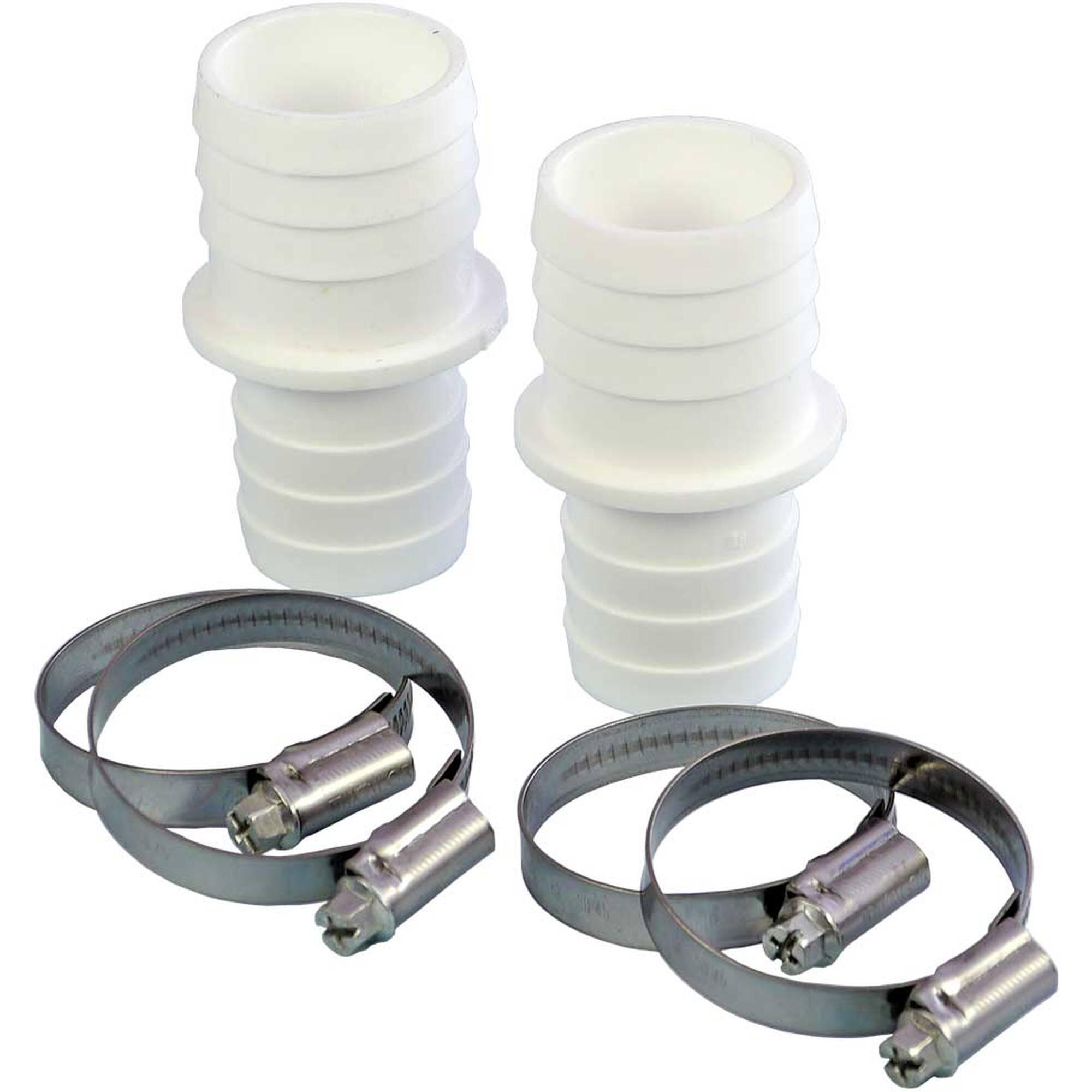 Schlauchverbinder Ø 32mm auf 38mm, 2 er Pack inkl. Schlauchklemmen 2x
Tüllen 38/ 4/4