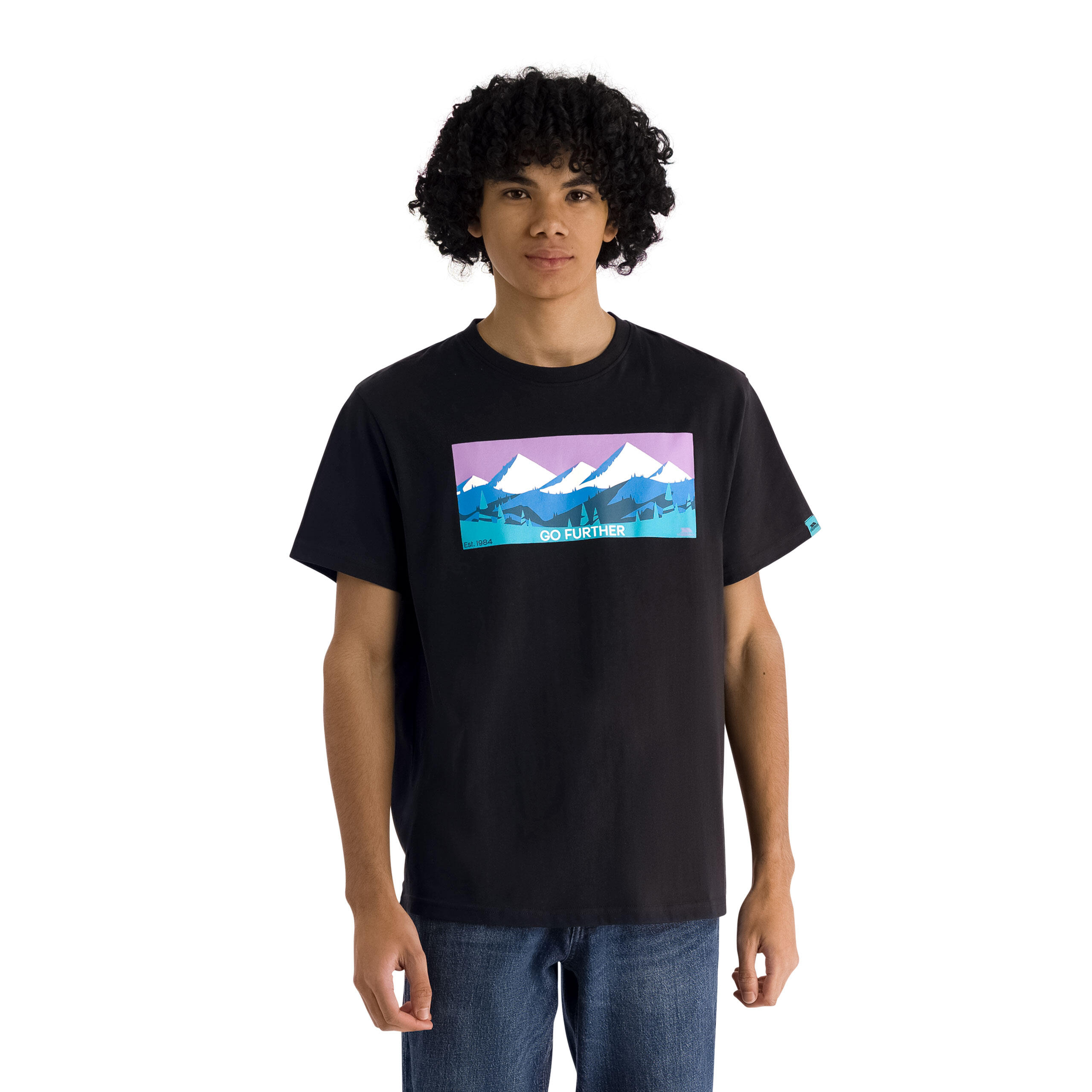 Mens Short Sleeves Round Neck Casual T-Shirt - Sven 3/5
